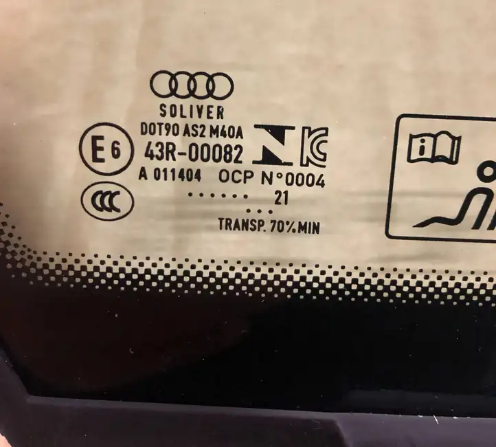 Audi Q8 (2018 - ) 4M8845297ENVB Заднее боковое стекло — фото 4