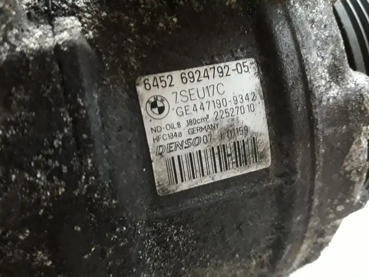 BMW 3 E90 E91 (2005 - 2012) GE4471909342 Компрессор (насос) кондиционера воздуха — фото 3