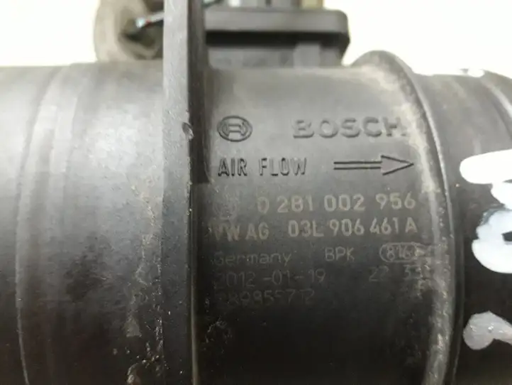Audi A3/S3 8P (2004 - 2008) 0281002956 Датчик массового расхода воздуха — фото 3