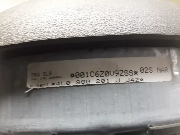 Audi Q7 4L (2005 - 2009) 4L0880201JJ42 Подушка безопасности руля — фото 3