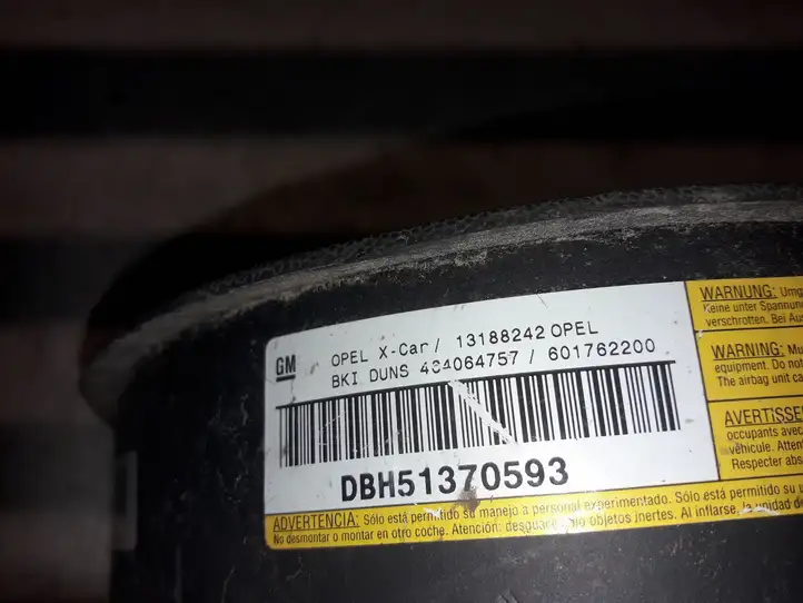 Opel Meriva A (2002 - 2006) 13188242 Подушка безопасности руля — фото 2