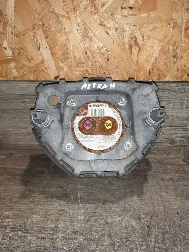 Opel Astra H (2004 - 2009) 498997212 Подушка безопасности руля — фото 2