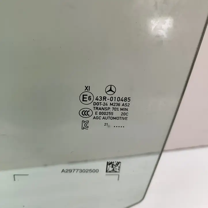 Mercedes-Benz EQS V297 (2021 - ) A2977302500 Стекло задней двери — фото 6