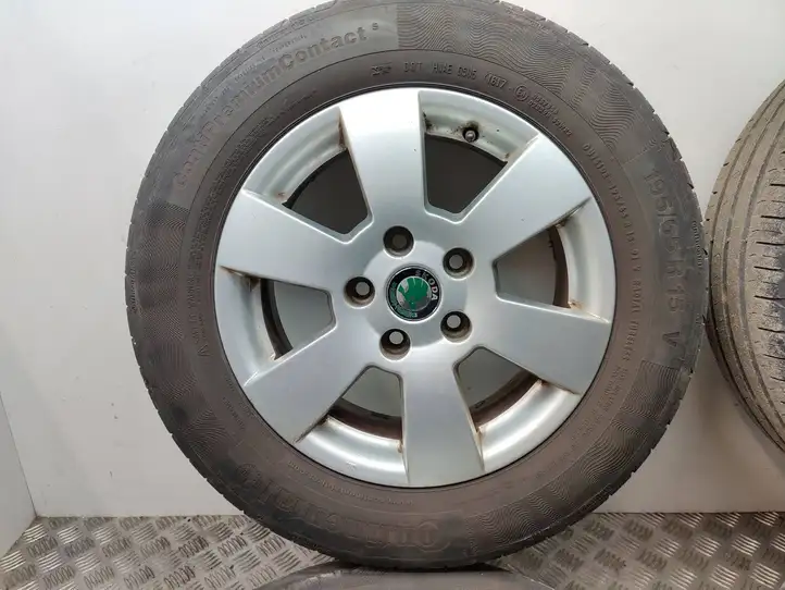 Skoda Octavia Mk2 (1Z) (2004 - 2013) 1Z0601025R Легкосплавные диски R15 — фото 6