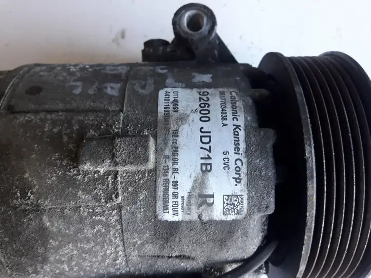 Nissan X-Trail T31 (2007 - 2014) 92600JD17B Компрессор (насос) кондиционера воздуха — фото 2