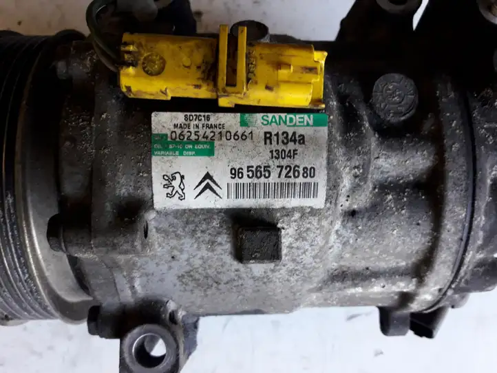 Citroen C5 (2004 - 2008) 9656572680 Компрессор (насос) кондиционера воздуха — фото 2