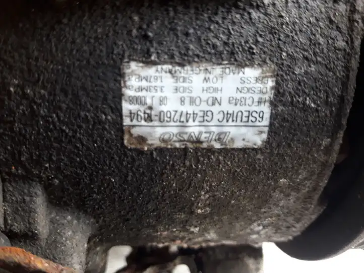 Toyota Auris 150 (2006 - 2012) 6SEU14CGE4472601494 Компрессор (насос) кондиционера воздуха — фото 3