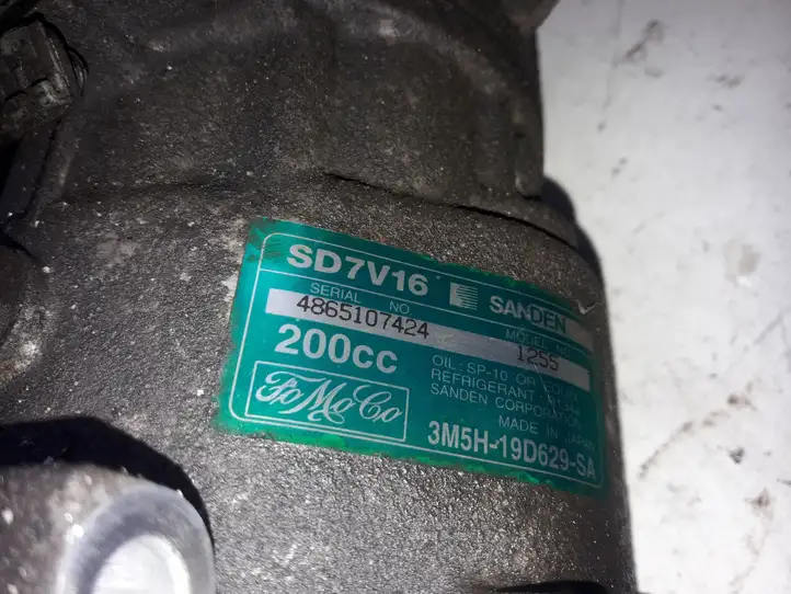 Ford Focus (2005 - 2008) SD7V16 Компрессор (насос) кондиционера воздуха — фото 3