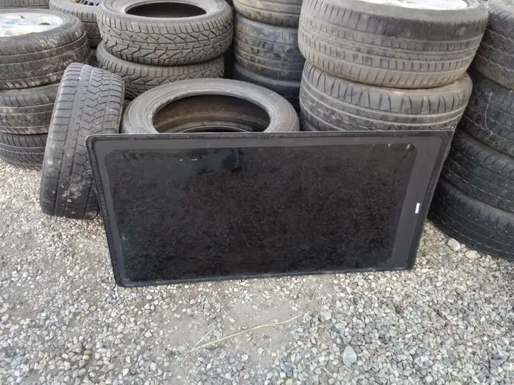 Volkswagen Multivan T5 (2003 - 2015) 7H0845306E Боковое стекло в середине кузова — фото 3