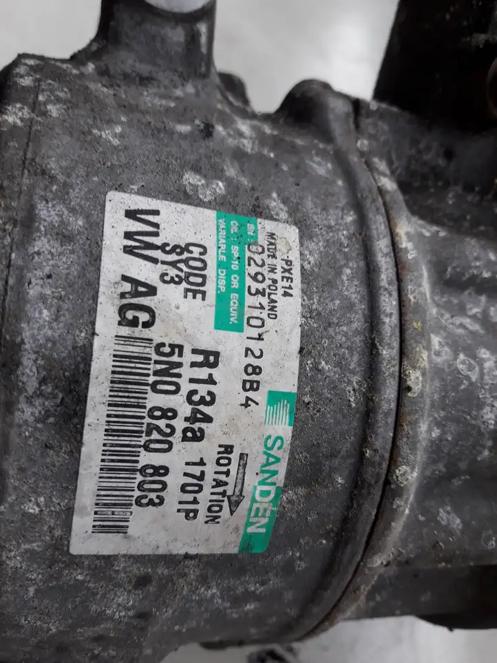 Audi A3/S3 8P (2008 - 2013) 5N0820803 Компрессор (насос) кондиционера воздуха — фото 3