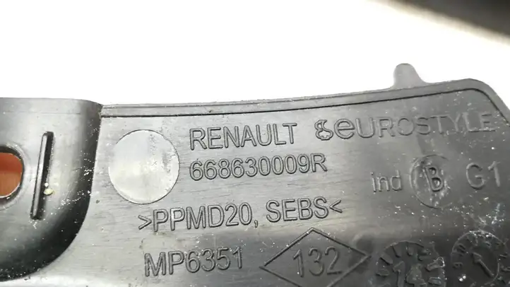 Renault Scenic III - Grand scenic III (2009 - 2016) 668110005R Жабо стеклоочистителей — фото 2