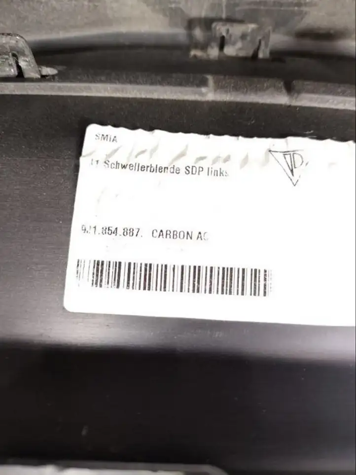 Porsche Taycan 9J1 (2019 - ) 9J1854887 Порог кузова — фото 2
