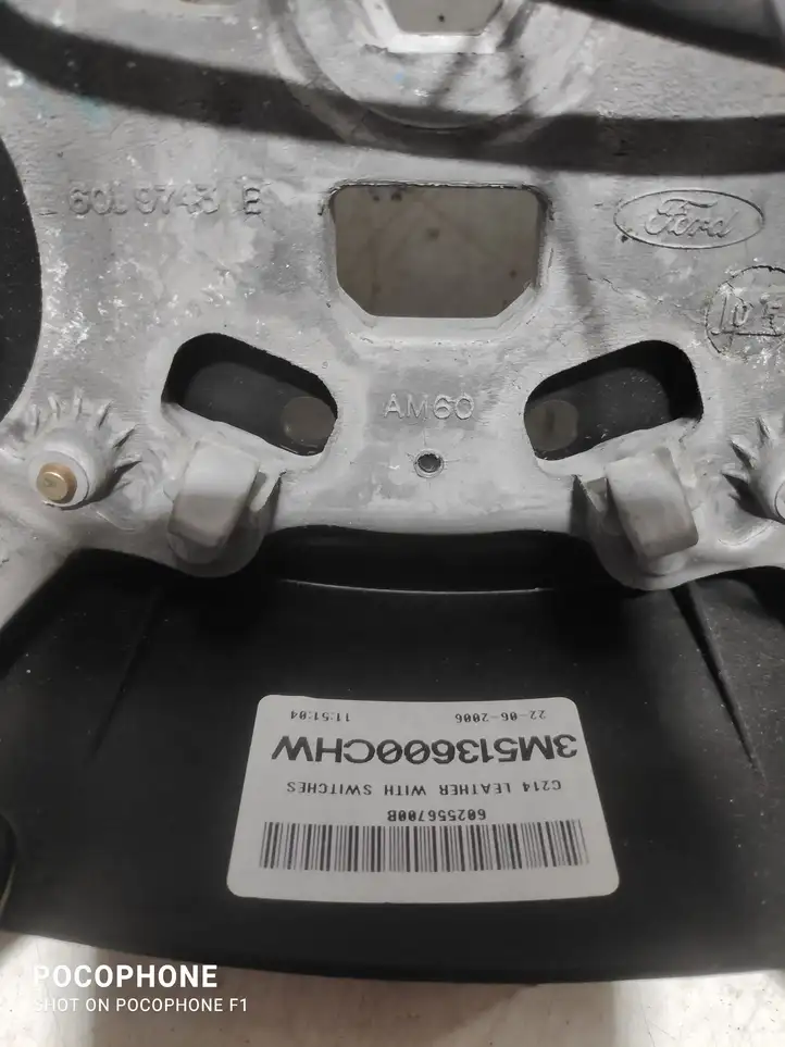 Ford Focus C-MAX (2003 - 2010) 3M513600CHW Руль — фото 2