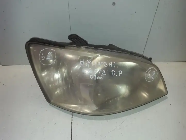 Hyundai Getz (2002 - 2005) 921021CXXX Передняя фара — фото 1