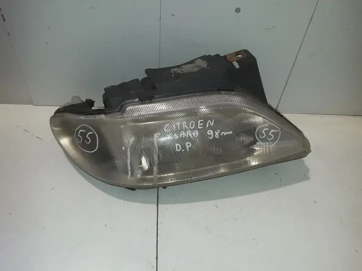 Citroen Xsara (1997 - 2006) 37540748D Передняя фара — фото 1
