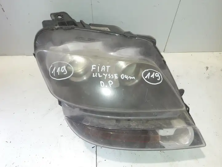 Fiat Ulysse (2002 - 2010) 1494324080 Передняя фара — фото 1