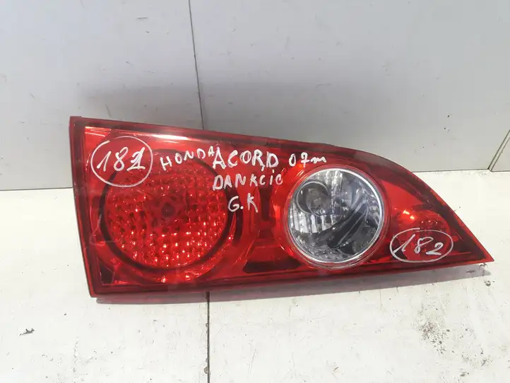 Honda Accord (2003 - 2007) P3227L Задний фонарь в крышке багажника — фото 1