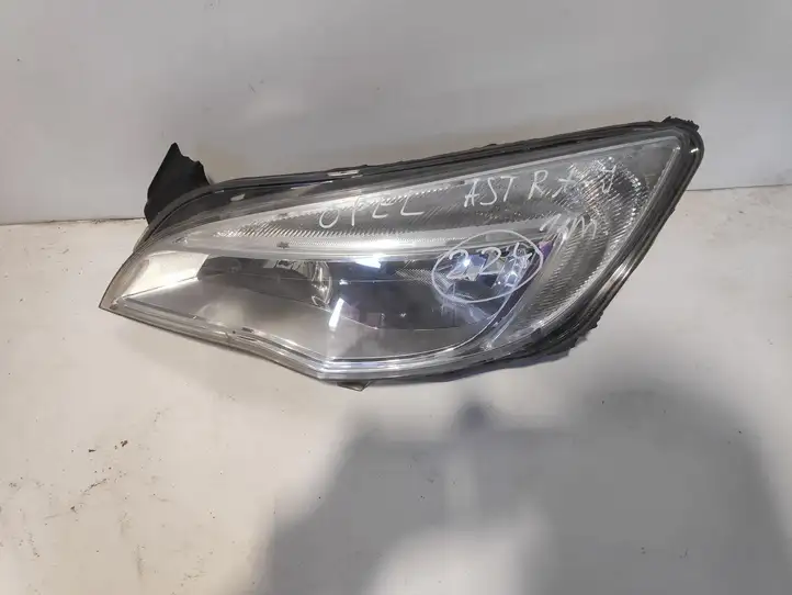Opel Astra J (2009 - 2012) 1LG01001103 Передняя фара — фото 1