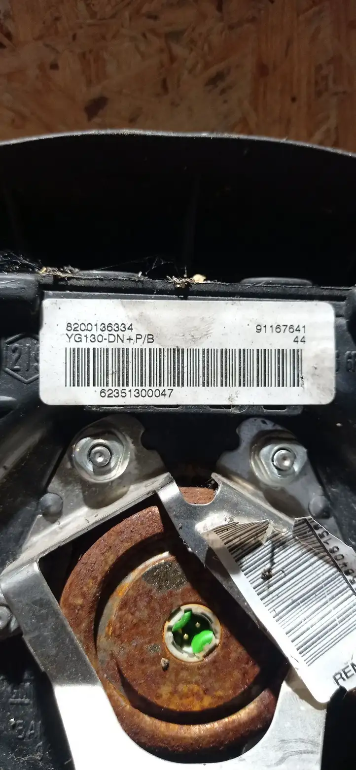 Opel Vivaro (2001 - 2006) 8200136334 Подушка безопасности руля — фото 3