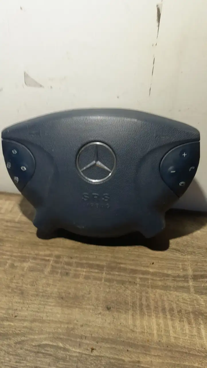 Mercedes-Benz E W211 (2002 - 2009) Подушка безопасности руля — фото 1
