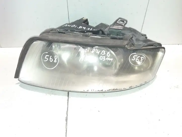 Audi A4 S4 B6 8E 8H (2000 - 2006) 69938230 Передняя фара — фото 1