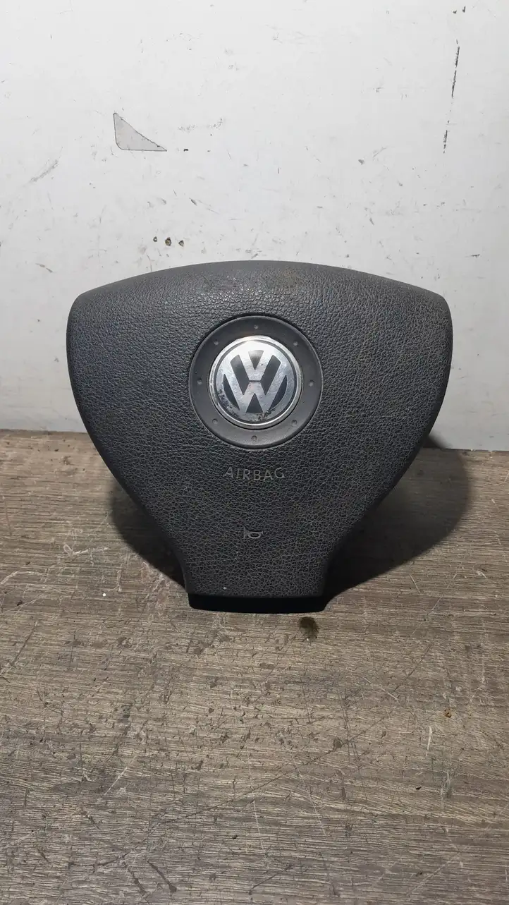 Volkswagen PASSAT B6 (2005 - 2010) 61607480K Подушка безопасности руля — фото 1