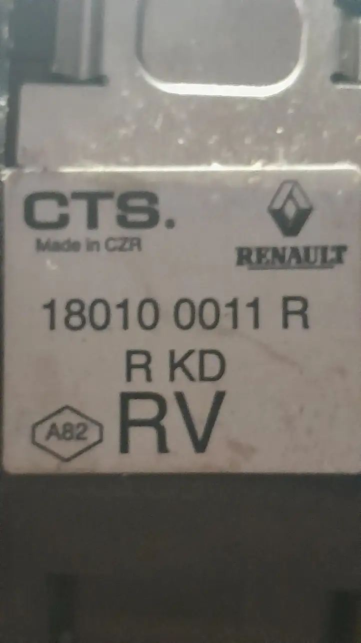 Renault Scenic III - Grand scenic III (2009 - 2016) 180100011R Педаль акселератора — фото 2