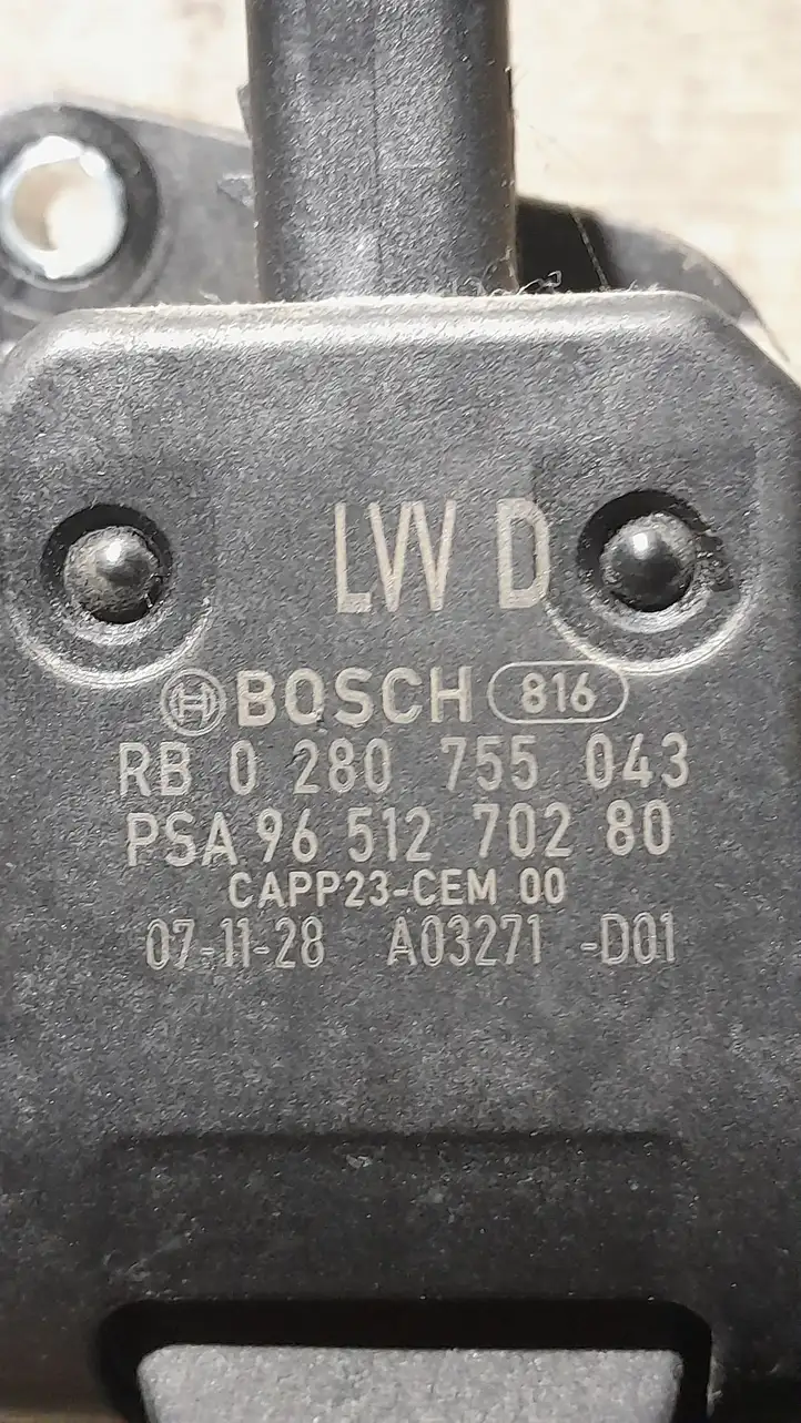 Peugeot 308 (2007 - 2013) 0280755043 Педаль акселератора — фото 4