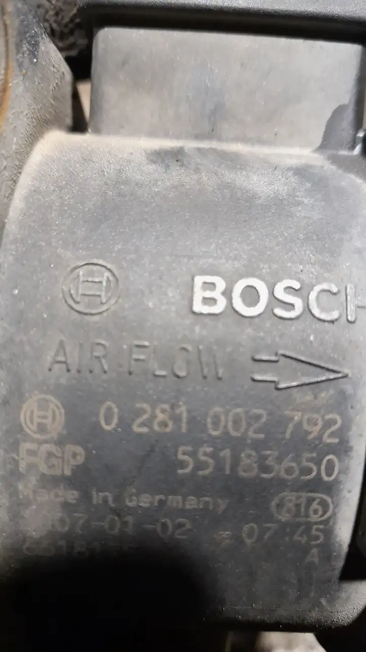 Fiat Doblo (2000 - 2009) 0281002792 Датчик массового расхода воздуха — фото 4