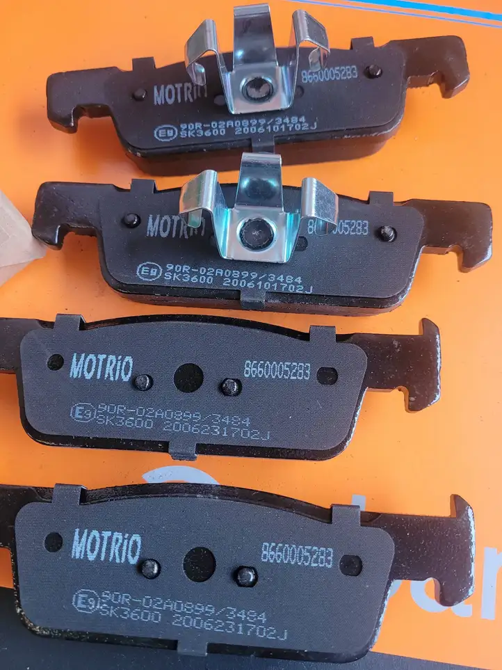 Smart ForTwo I (2000 - 2007) 88390087 Передние тормозные колодки — фото 1