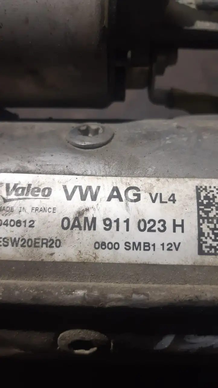 Volkswagen Caddy (2010 - 2015) 0AM911023H Стартер — фото 2