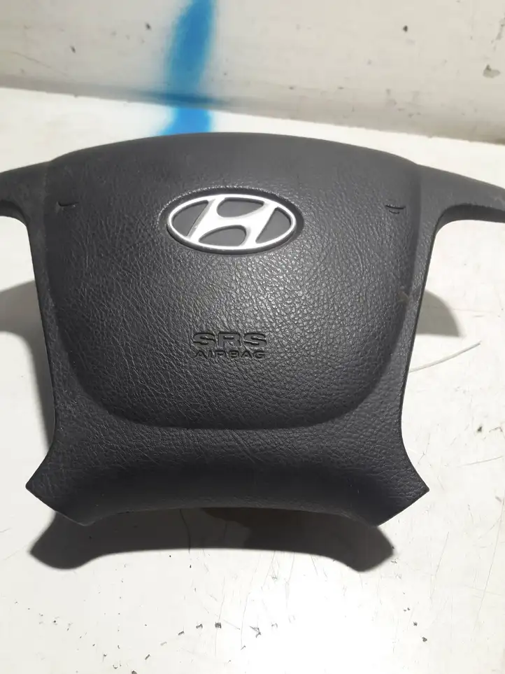 Hyundai Santa Fe (2000 - 2005) Подушка безопасности руля — фото 1