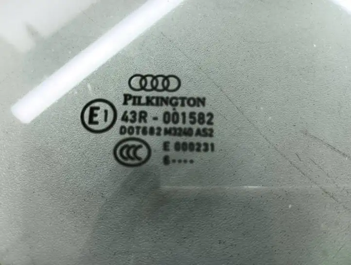 Audi Q7 4L (2005 - 2009) 43R001582 Стекло передней двери — фото 5
