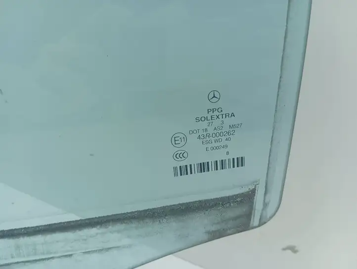 Mercedes-Benz E W211 (2002 - 2009) 43R000262 Стекло задней двери — фото 5