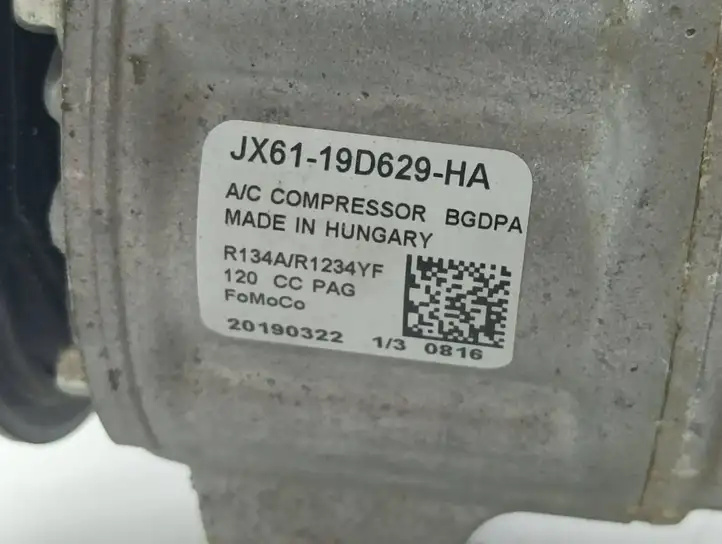 Ford Focus (2019 - ) JX6119D629HA Компрессор (насос) кондиционера воздуха — фото 8