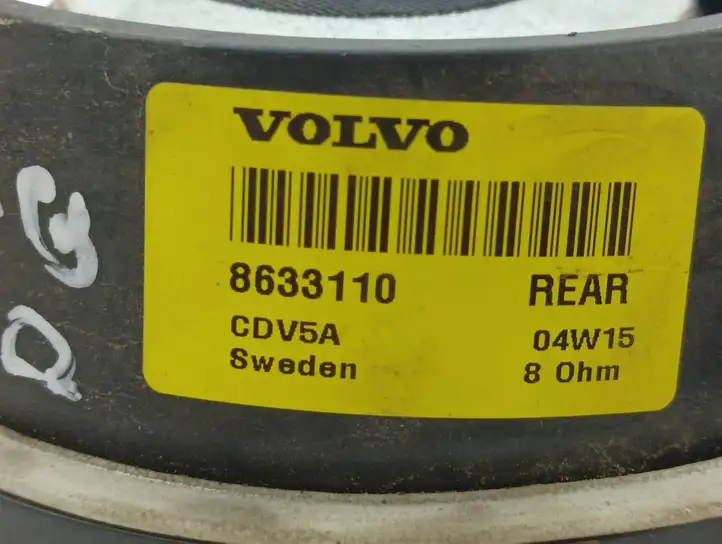 Volvo XC90 (2002 - 2006) 8633110 Динамики задних дверей — фото 8