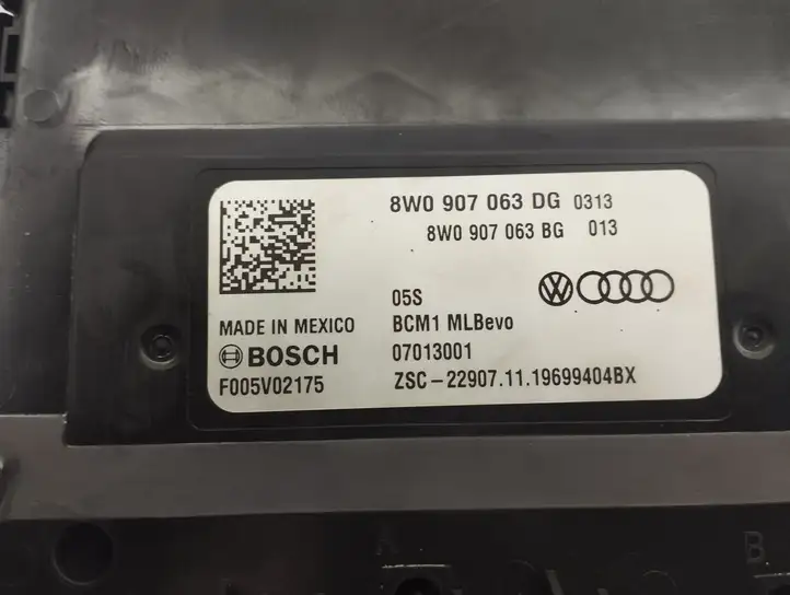 Audi Q5 SQ5 (2017 - ) 8W0907063DG Модуль комфорта — фото 10