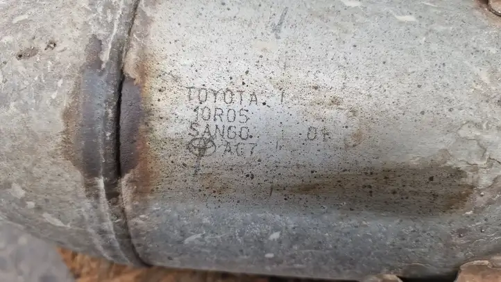 Toyota Verso (2009 - 2012) AC7 Катализатор / DPF / FAP — фото 3