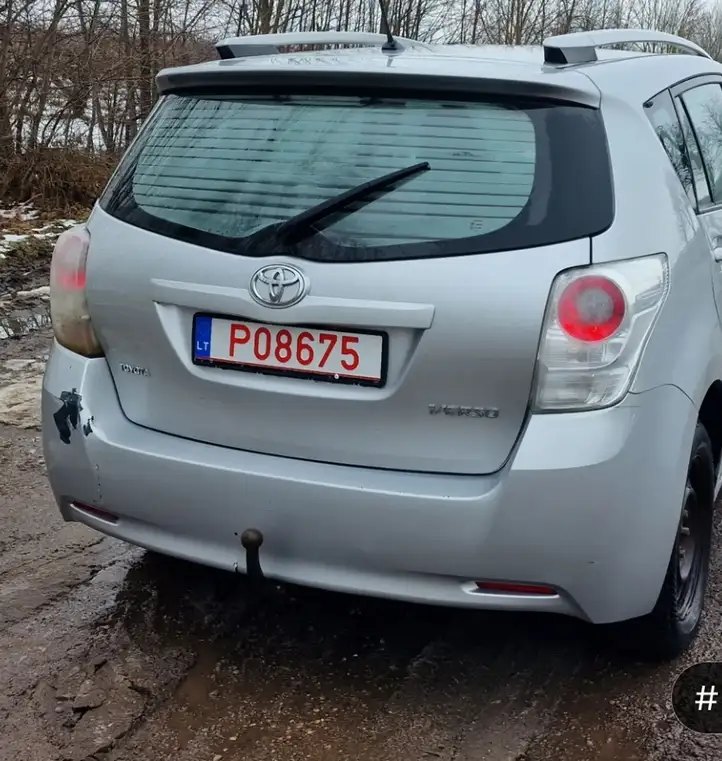 Toyota Verso (2009 - 2012) 1F7 Крышка багажника — фото 12
