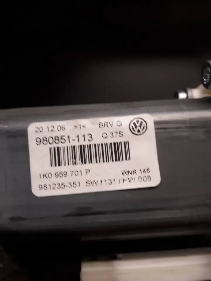 Volkswagen PASSAT B6 (2005 - 2010) Электростеклоподъемник передний (комплект) — фото 2
