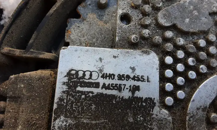 Audi A8 S8 D4 4H (2010 - 2014) 4H0121003F Электровентилятор радиатора — фото 5
