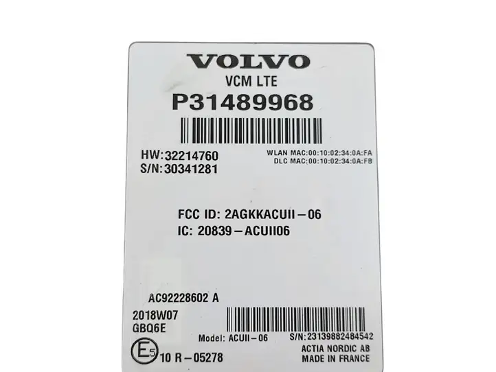 Volvo XC90 (2014 - 2019) 31489968 Блок GSM — фото 2