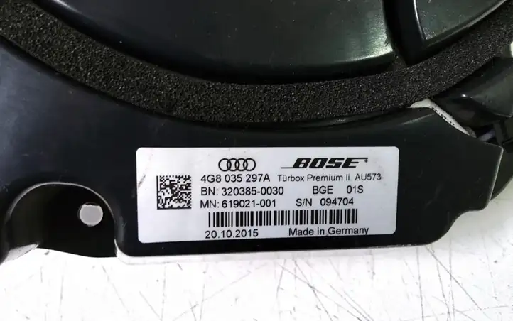 Audi A7 S7 4G (2010 - 2014) 4G8035297A Динамики передних дверей — фото 3
