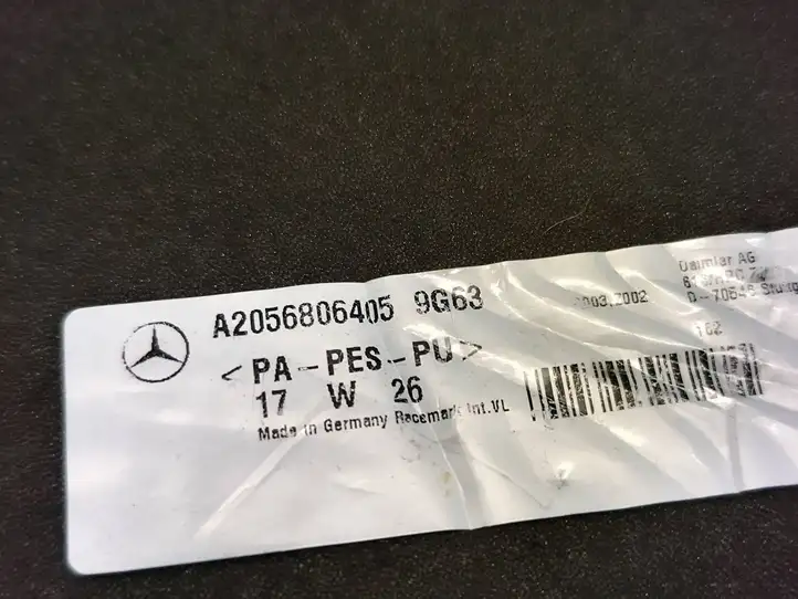 Mercedes-Benz C AMG W205 (2014 - ) A2056806405 Передний коврик салона — фото 7