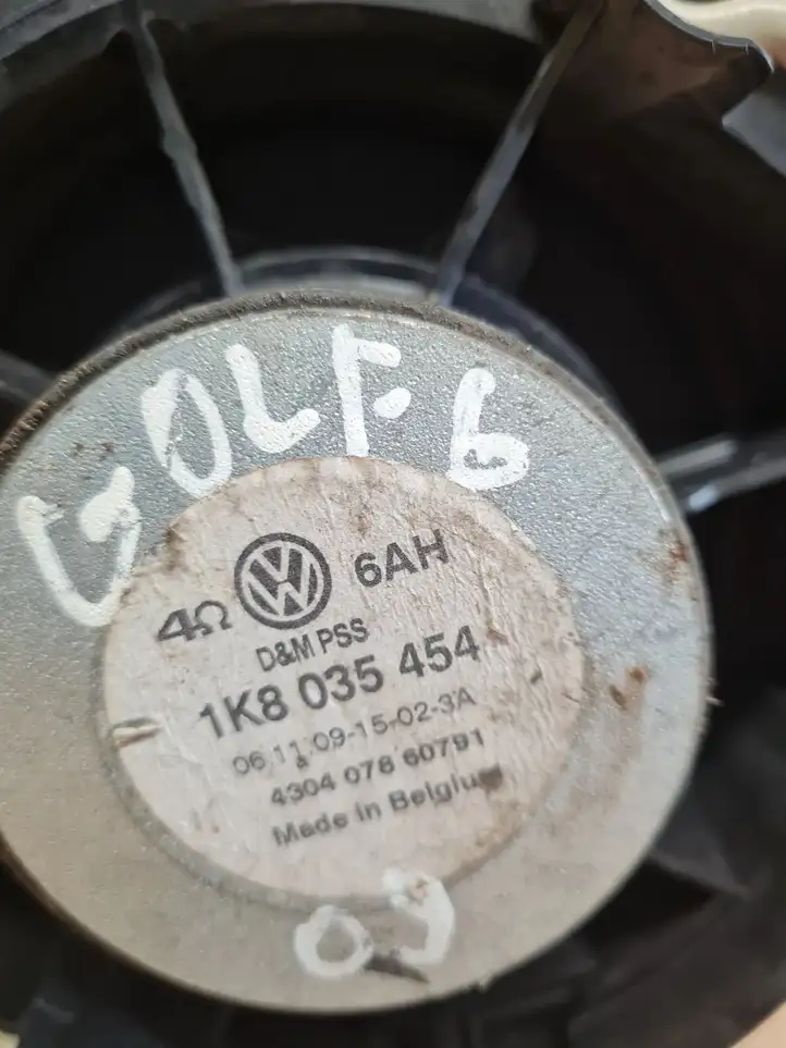Volkswagen Golf VI (2009 - 2013) 1K8035454 Динамики передних дверей — фото 3