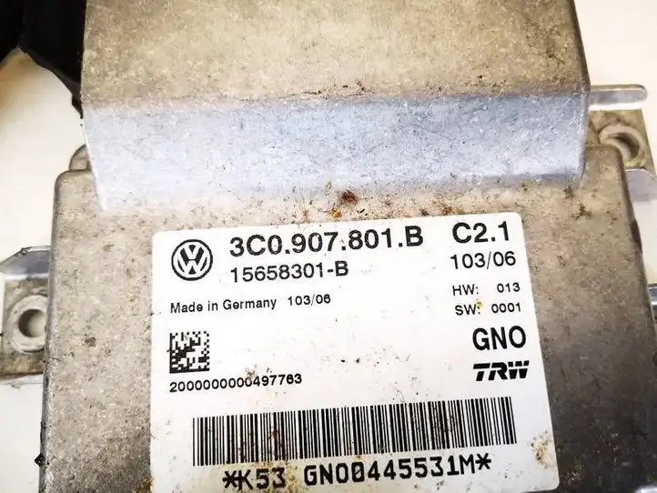 Volkswagen PASSAT B6 (2005 - 2010) 3c0907801b Блок управления тормозной системой — фото 2