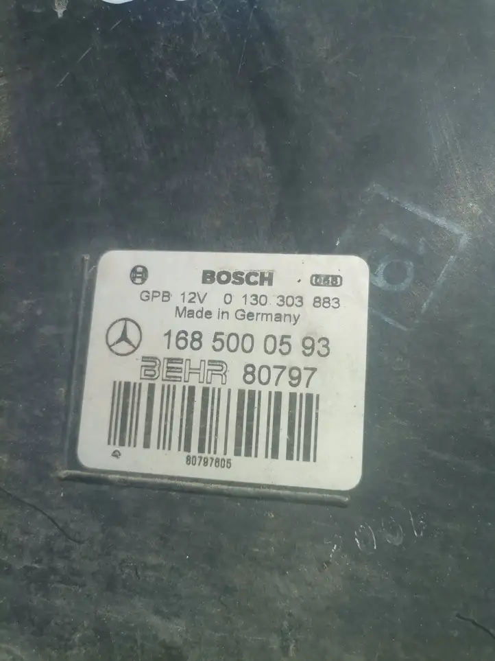 Mercedes-Benz A W168 (1997 - 2004) 1685000593 Дифузор радиатора — фото 3