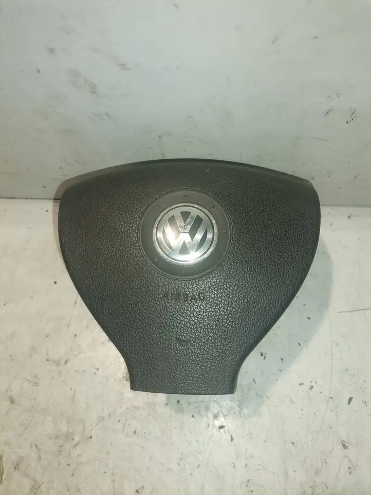 Volkswagen Touran I (2003 - 2010) 1T0880201F Подушка безопасности руля — фото 1