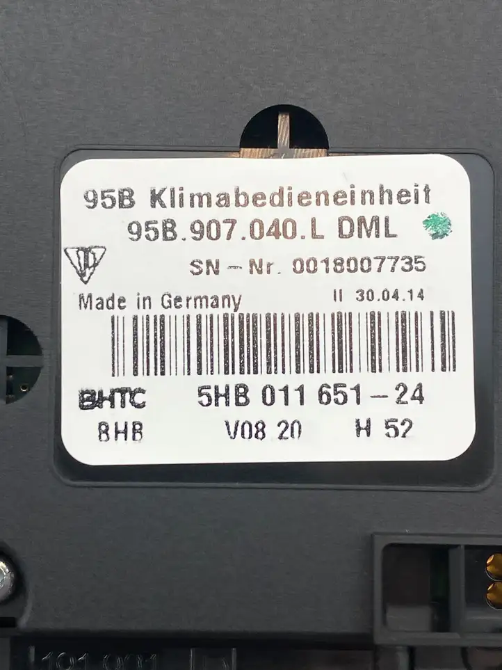 Porsche Macan (95B) (2014 - 2018) 95B907042L Блок кнопок на панели — фото 8