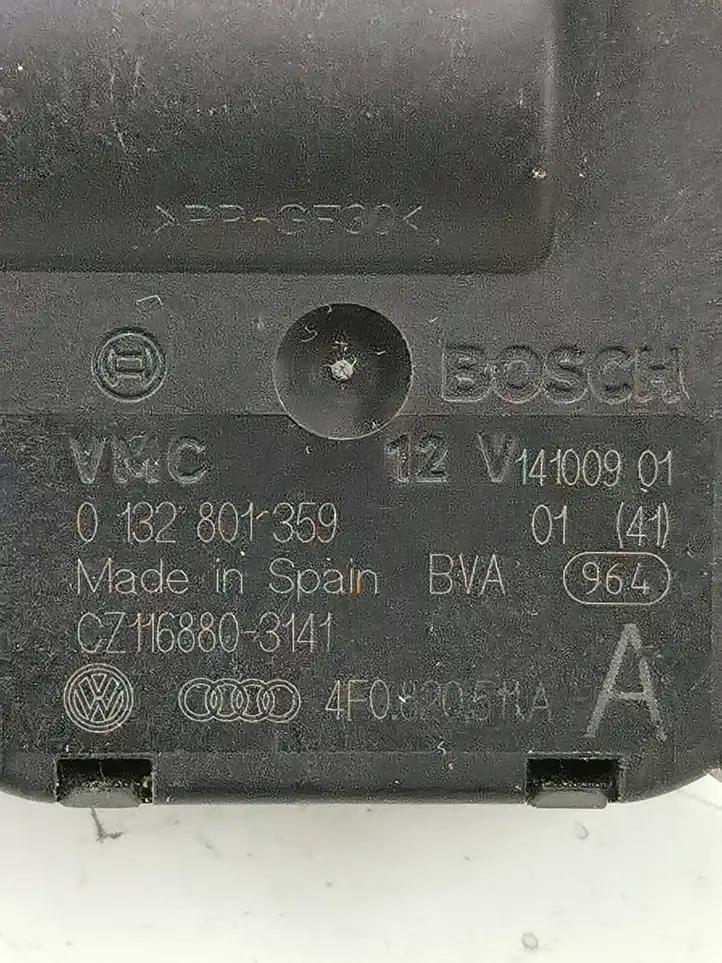 Audi A6 S6 C6 4F (2008 - 2011) 0132801359 Двигатель задвижки потока воздуха — фото 4